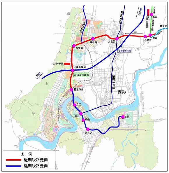 重庆市郊铁路江跳线最新进展