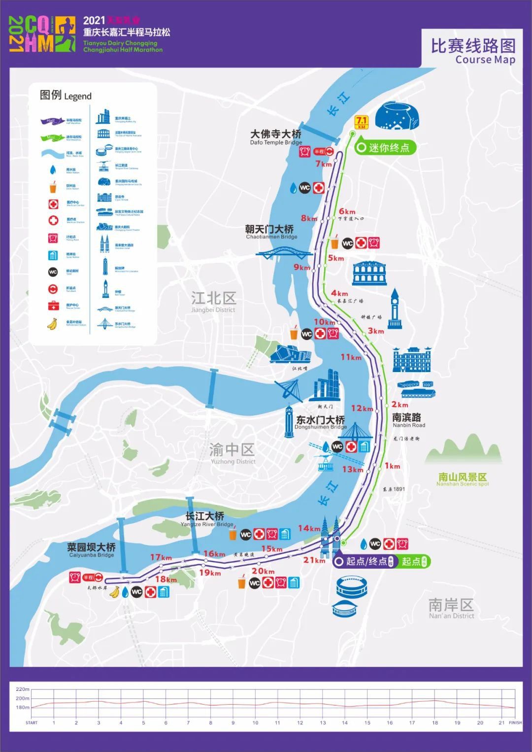 2021重庆长嘉汇半程马拉松亮点直通重马奖金设置