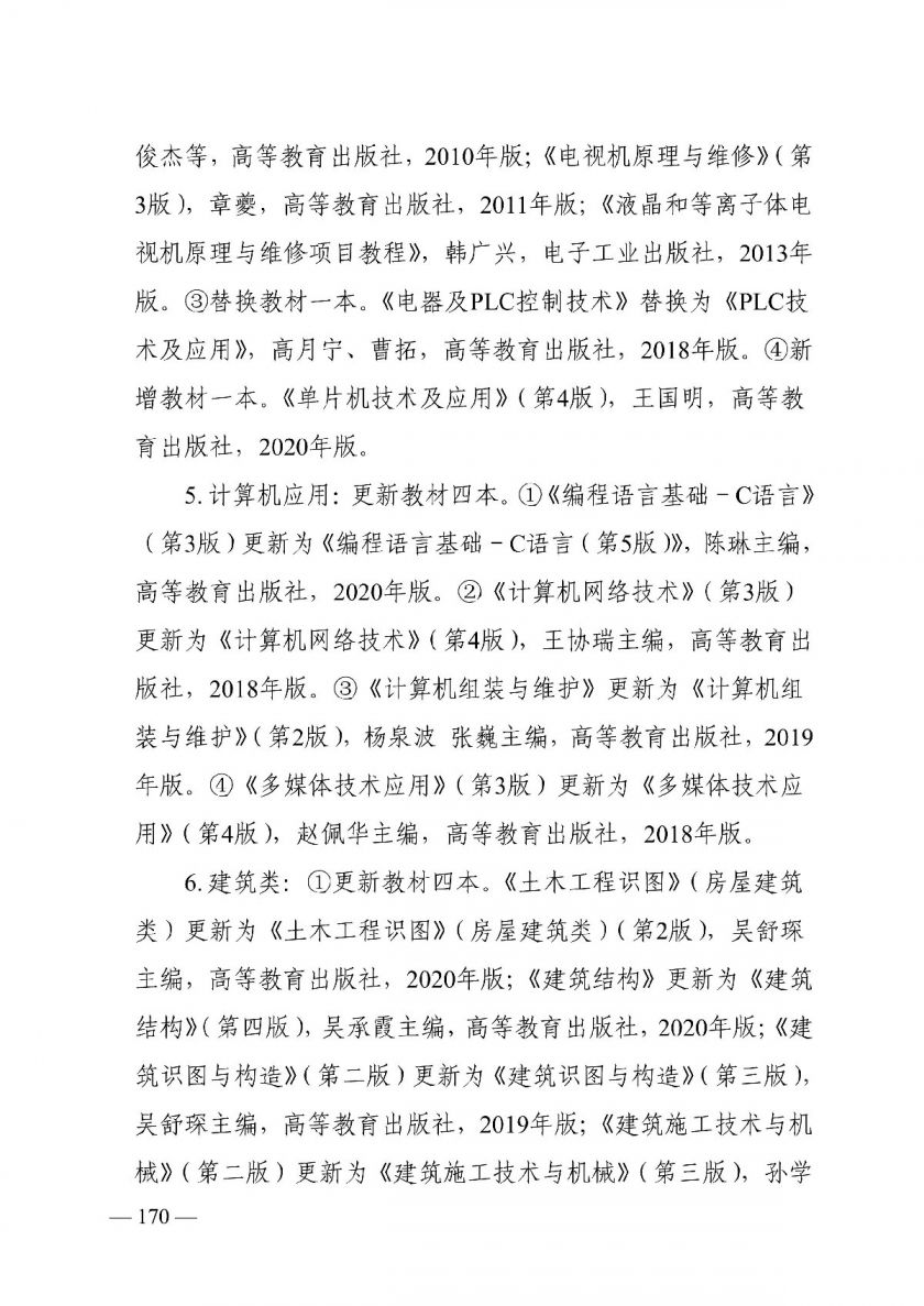 2022湖南普通高等学校对口招生考试基本要求及考试大纲修订说明