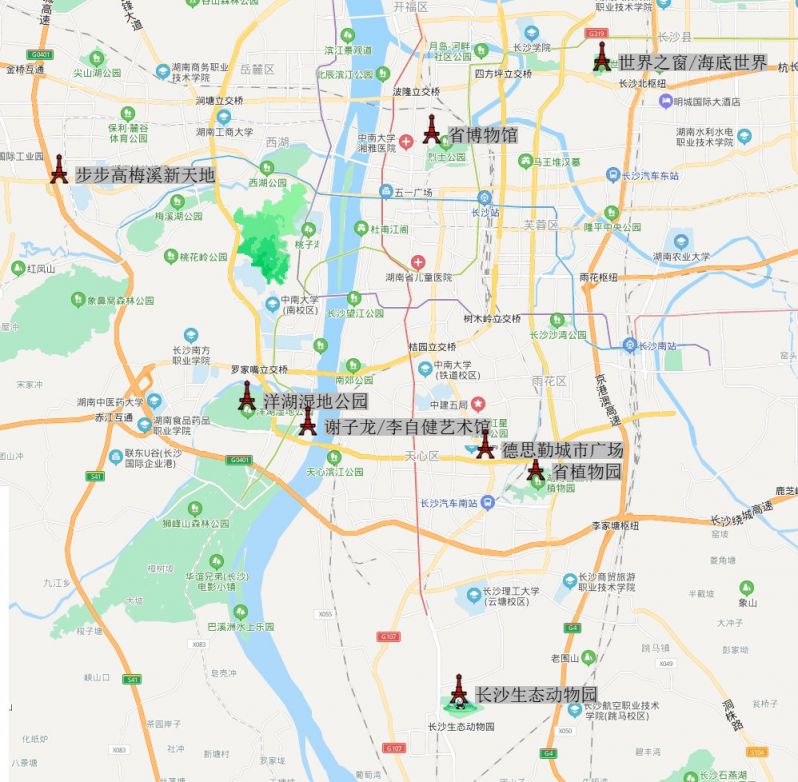 2021年五一假期长沙交通出行攻略(拥堵路段 拥堵时间