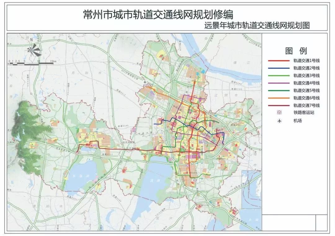 常州地铁规划图最新版