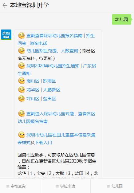 深圳10区幼儿园全盘点(名单、办园等级、咨询电话、收费)