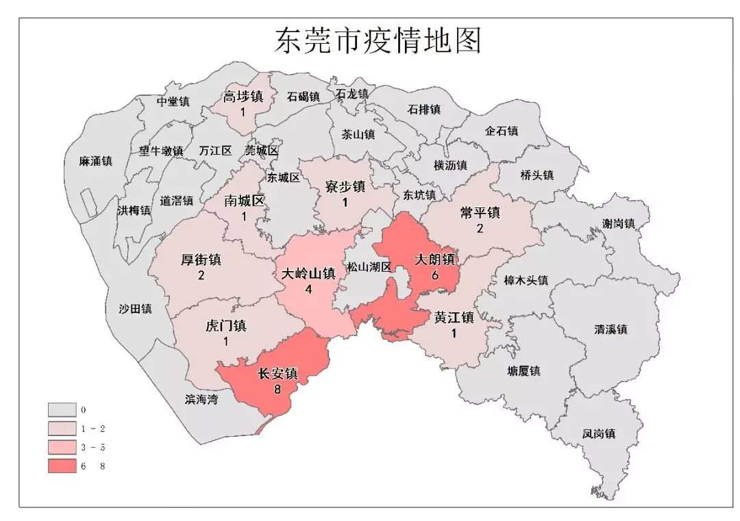 东莞最新疫情地图(持续更新)图片
