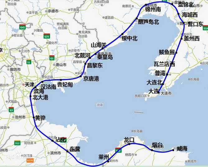 【2016年环渤海公路建设情况】