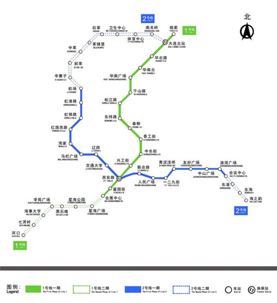 大连地铁1号线通车时间图片