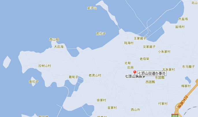 金州区七顶山街道地图高清版