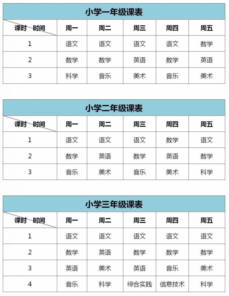 大连教育数字课堂课程表