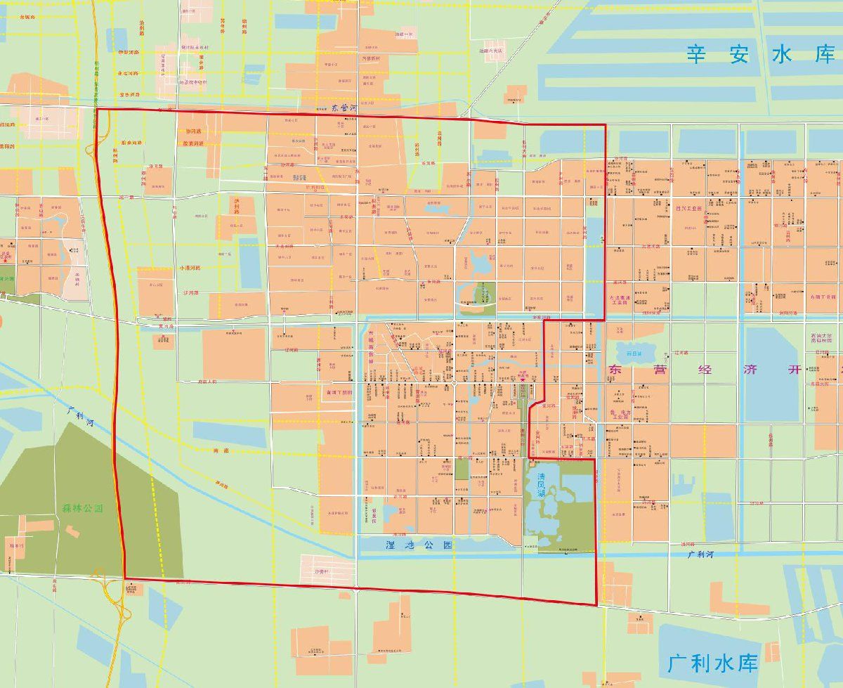 > 东营市直公租房申请须知   一,申报区域范围   中心城区东城区域