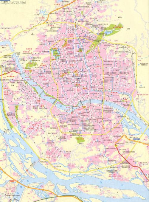 福州市区地图高清版大图