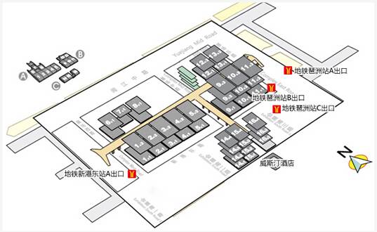 2017年10月广州琶洲展馆排期汇总一览表