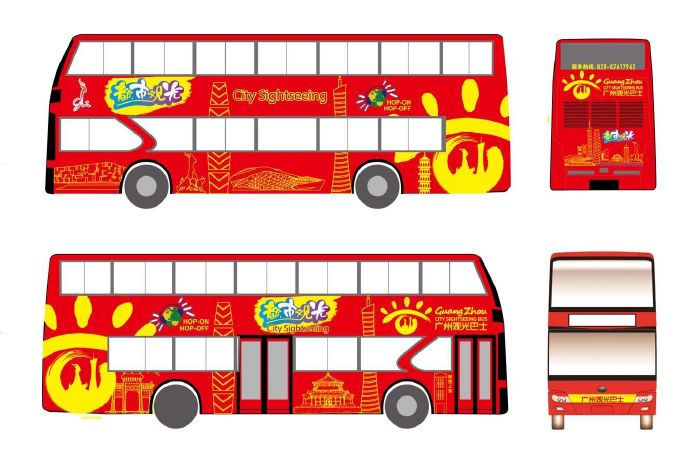 广州观光巴士线路1月27日至2月2日加密发班 