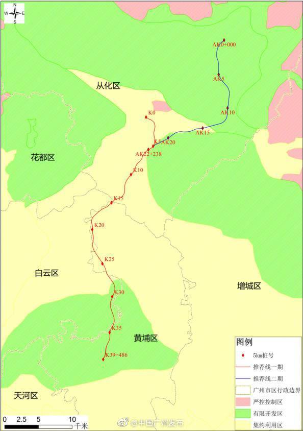 广州从化黄埔高速工程最新进展 有望2019年10月开工（图）