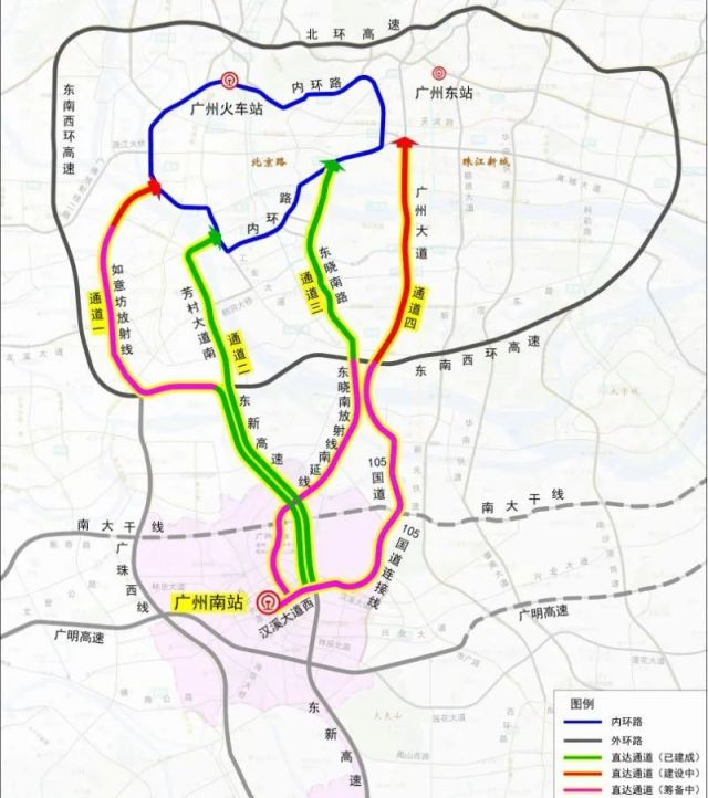广州南站最新规划正式获批实施 规划9条轨道交通4条直达干道
