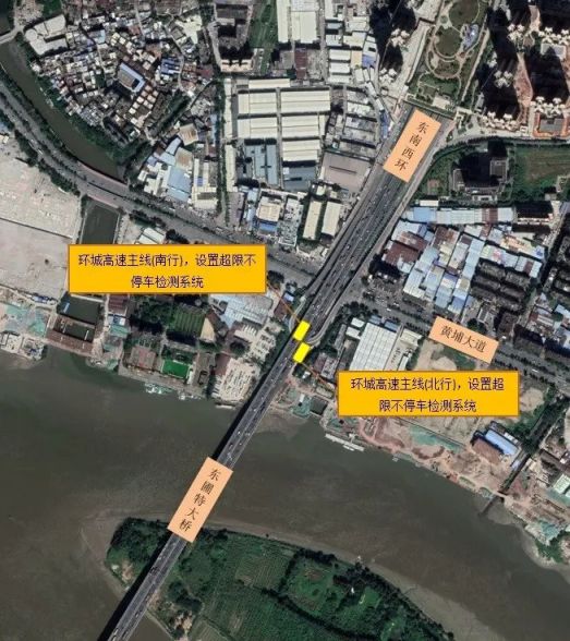 2020广州5座大桥将设不停车超限检测系统（图）