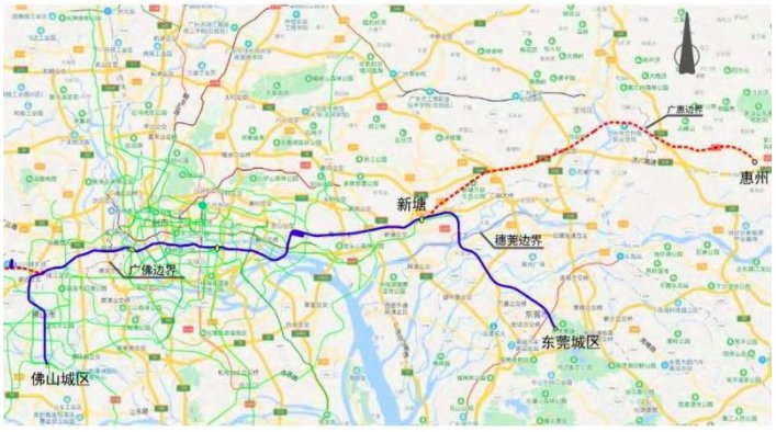 广州地铁28号线到惠州吗？
