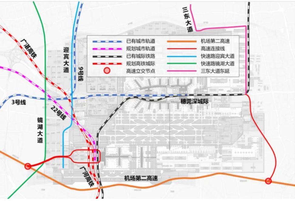 2020广州白云机场t3航站楼规划效果图中标方案