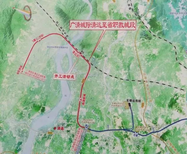 2022广清城际延长线最新情况（南延 北延）