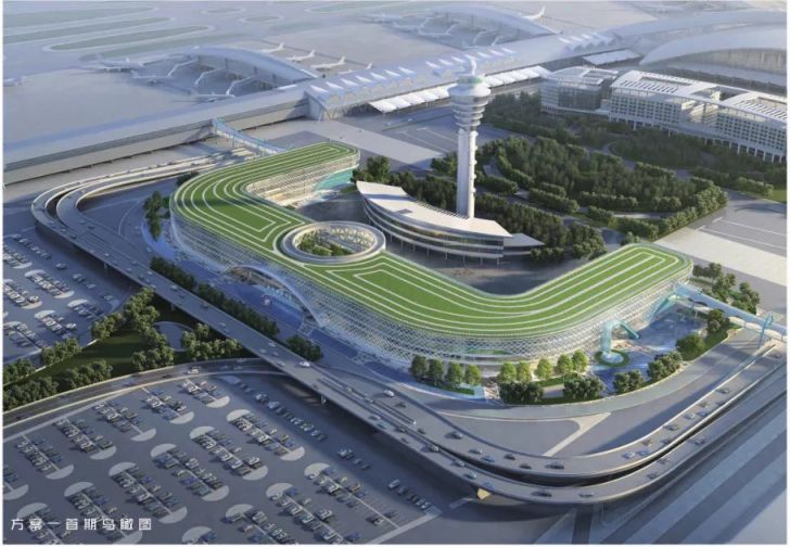 2020广州白云机场将建p4交通综合体(规划图)