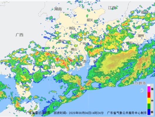 8月4日18时广东启动水利防汛Ⅳ级应急响应