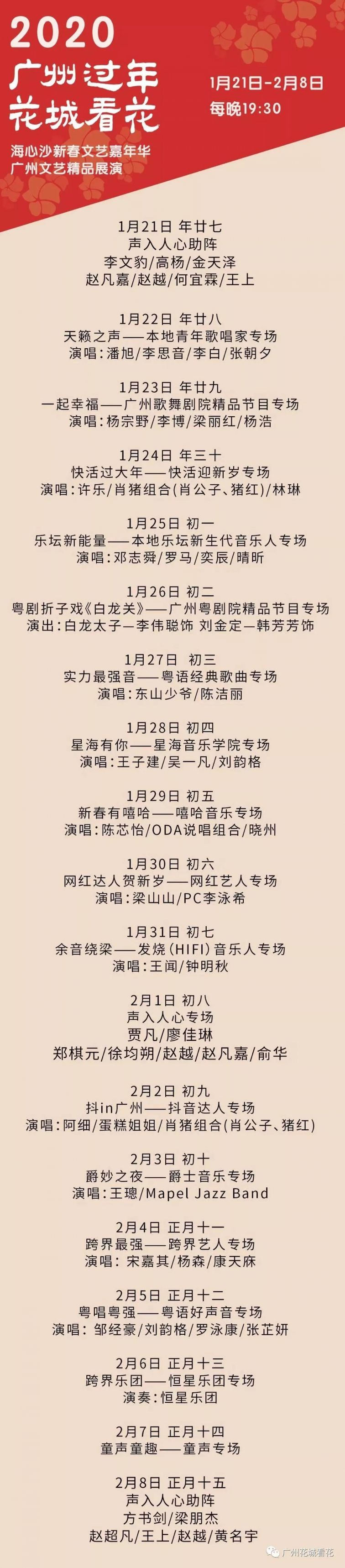 2020元宵节广州海心沙《美丽家园》光影艺术演出