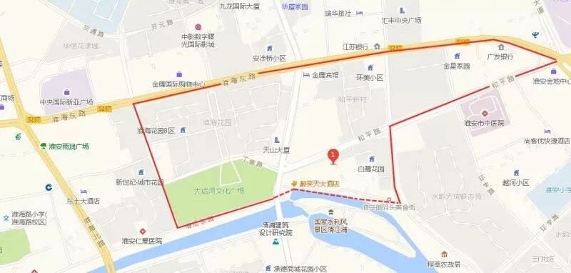 淮安清江浦区小学学区划分