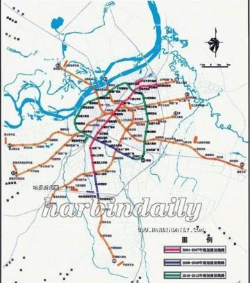 哈尔滨地铁8号线线路规划