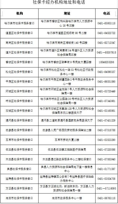 个人参保信息,社会保险缴费信息,医保个人账户等手机访问哈尔滨本地宝