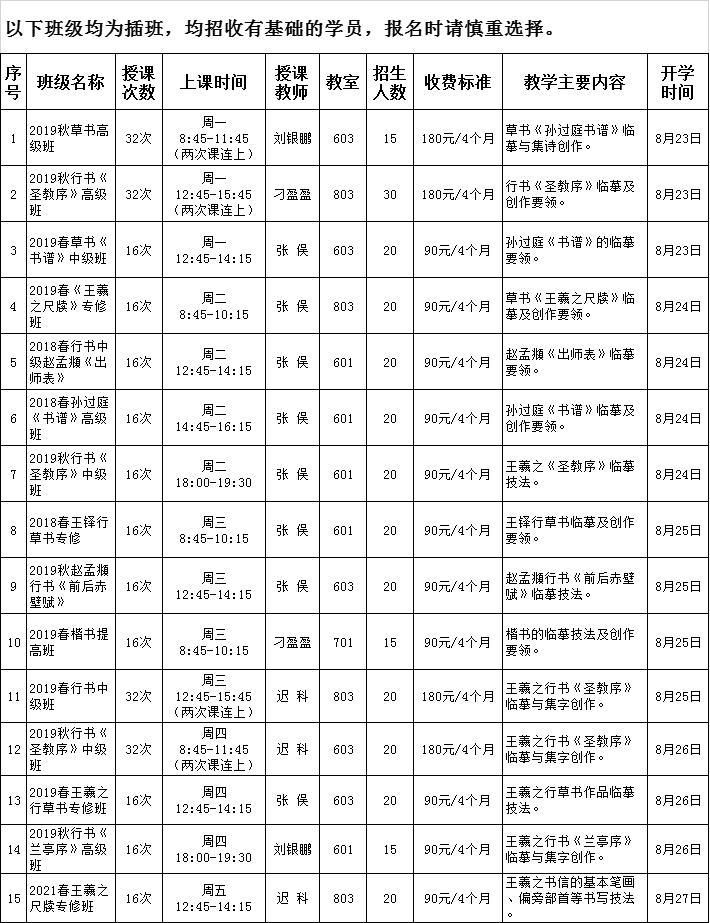 哈尔滨老年大学2021年秋季招生简章