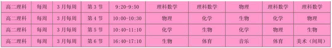 2020合肥市中小学线上教学课程表（近四周）