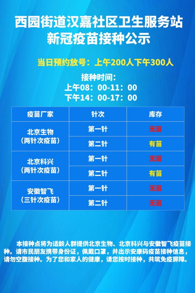 蜀山区6月23日新冠疫苗接种点疫苗接种通告