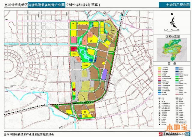 仲恺拟建"智能"新城区 配套7所学校4个市场- 惠州本地