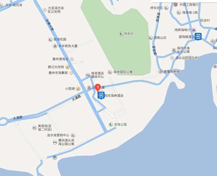 广东省惠州市惠阳区滨海十二路    大亚湾电话:暂无    大亚湾景点图片