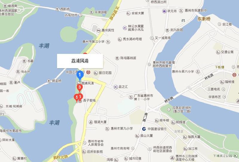 荔浦风清地图