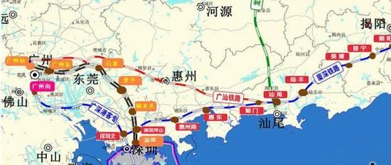 广汕高铁最新消息_广汕高铁建设情况_广汕高铁线路图