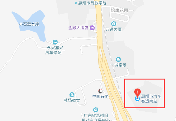 惠州汽車客運南站在哪裡？怎麼去最方便？