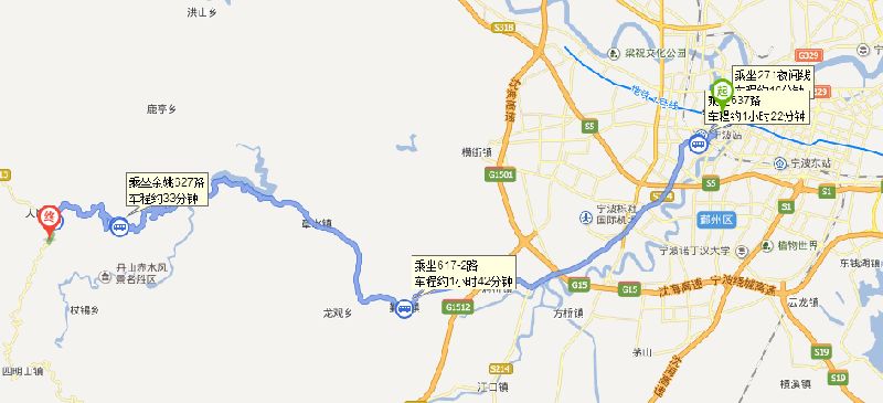 3公里.    杭州开车到宁波路线有哪些      宁波——余姚丹山    1.