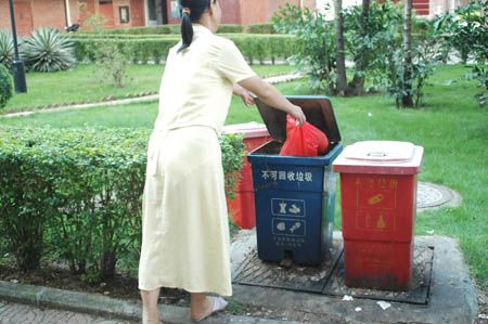 杭州单位垃圾实施单双号
