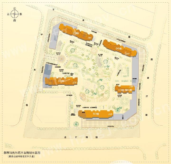 杭州都市阳光·乐苑项目户型图- 杭州本地宝