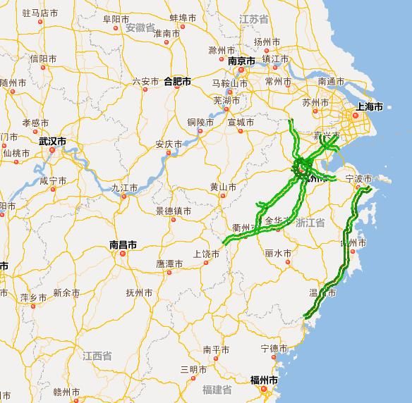 2018杭州高速路况实时查询(更新中)