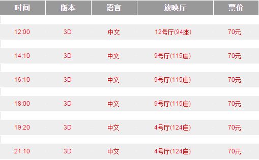 杭州万象城百老汇影城今日上映电影(每日更新