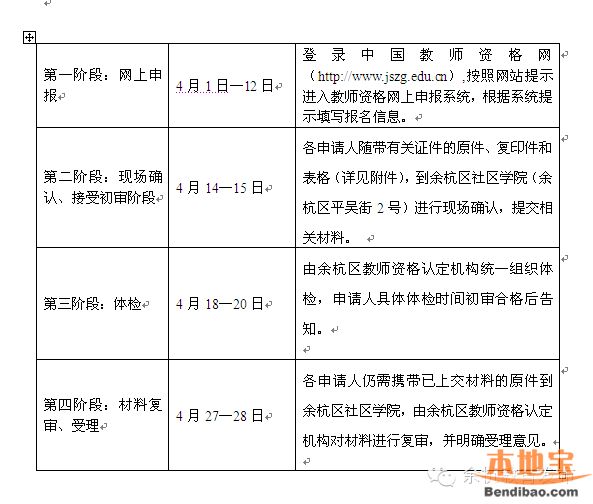 杭州教师资格认定
