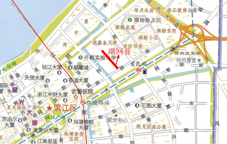 杭州滨江区道路桥梁新名称一览