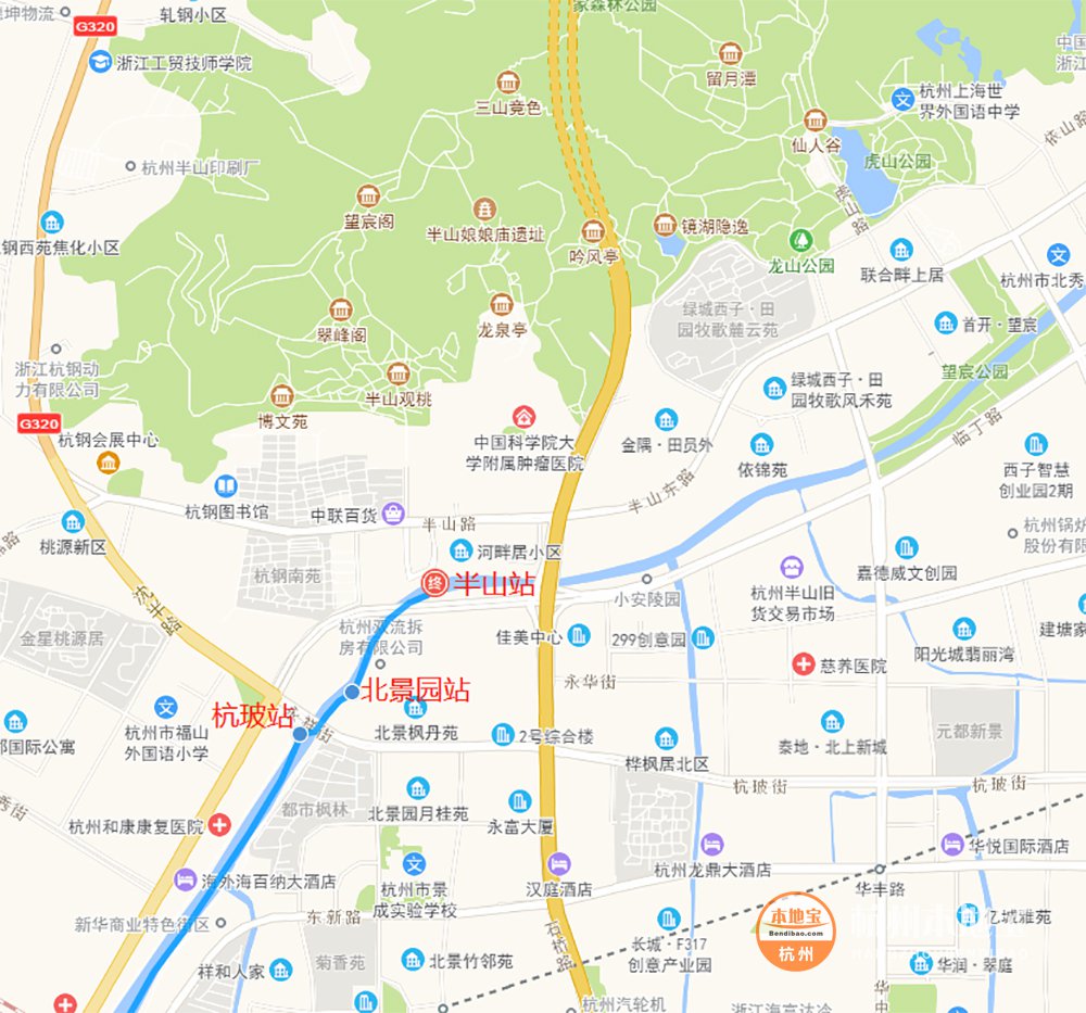 杭州水上巴士3号线运行路线图（附图片）