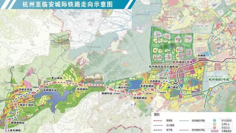 杭州地铁16号线路线图一览