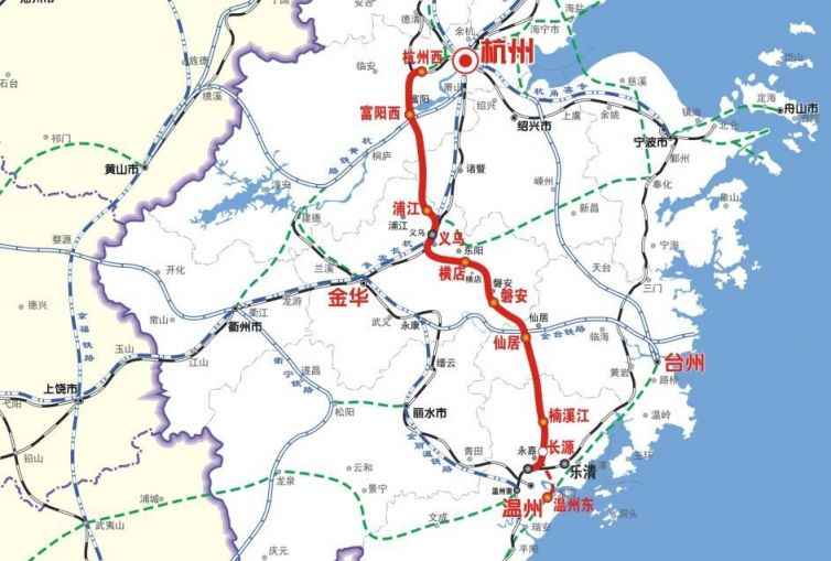 2020杭州温州铁路最新消息(持续更新…)