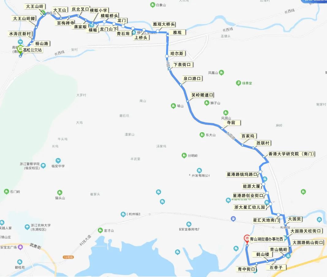 杭州临安将优化优化863路公交线路