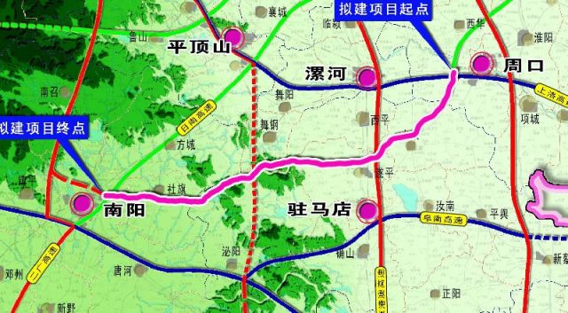 南阳高速 周南高速 > 周南高速走向         周南高速位于河南省中南图片