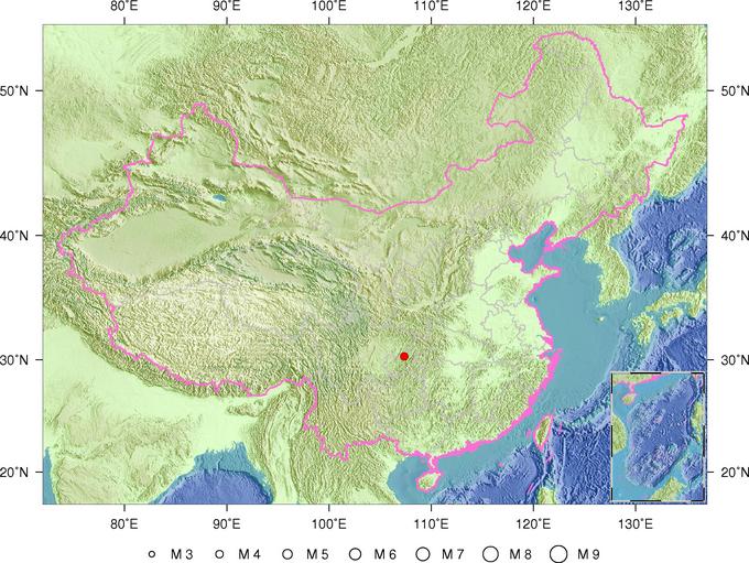 随后中国地震台网正式测定:2016年8月11日11时49分在重庆垫江县图片