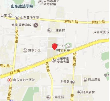 山东省博物馆地图