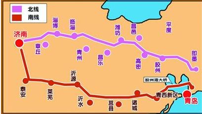 济青高速扩建规划图